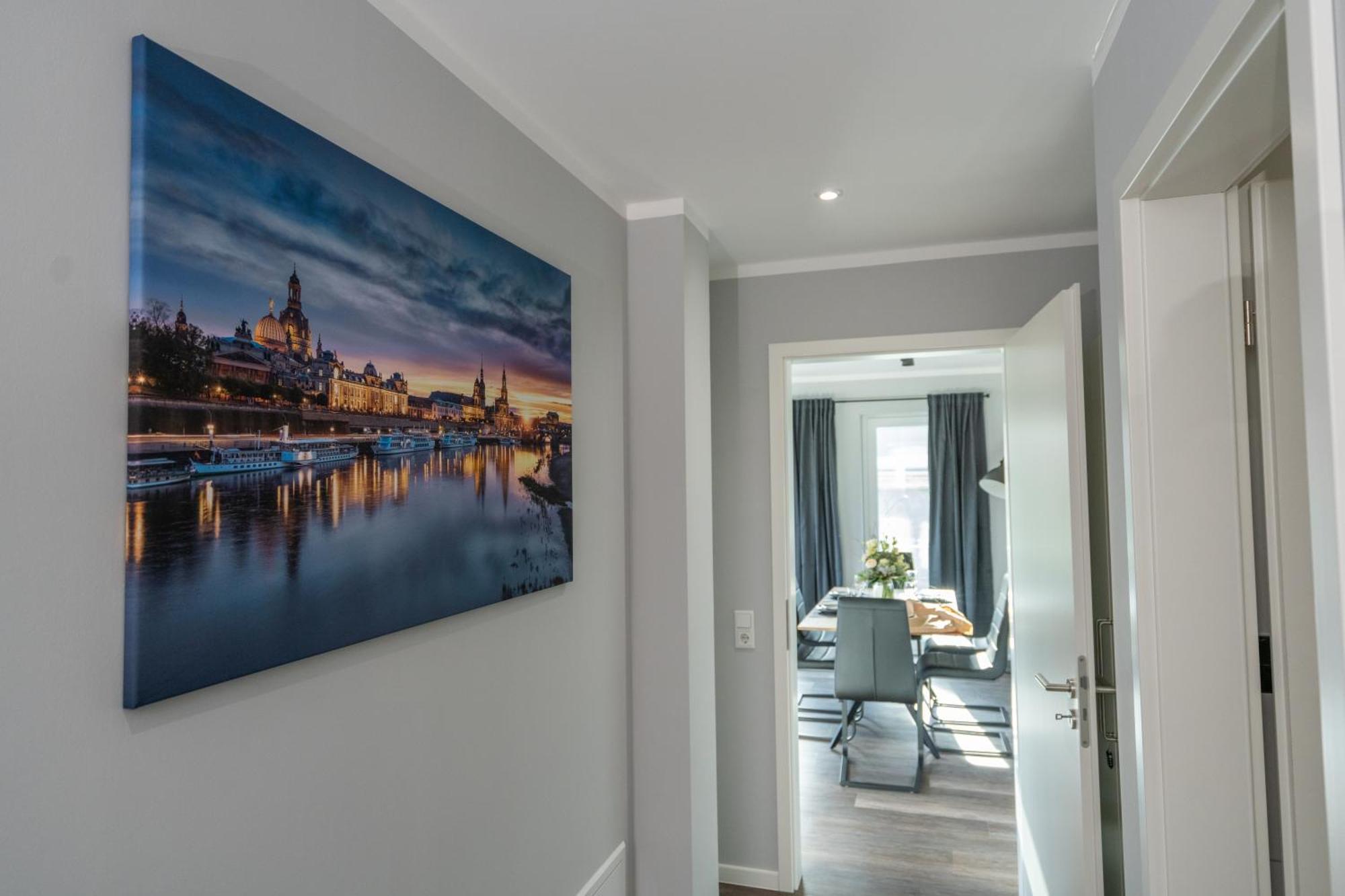Cozy City Dream Apartment Mit Terrasse Und Parkplatz - 90M² Dresden Exterior foto
