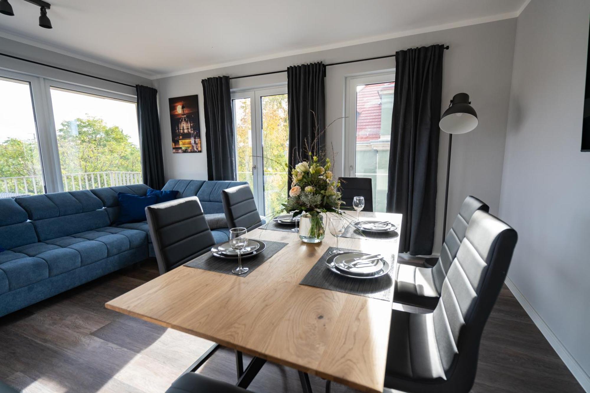 Cozy City Dream Apartment Mit Terrasse Und Parkplatz - 90M² Dresden Exterior foto
